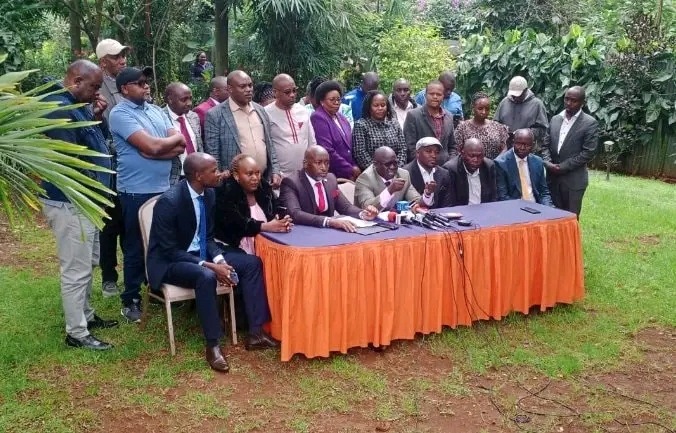 UPDATE: A section of UDA MCAs have called on Gen Zs to stop unreasonable demands on President William Ruto