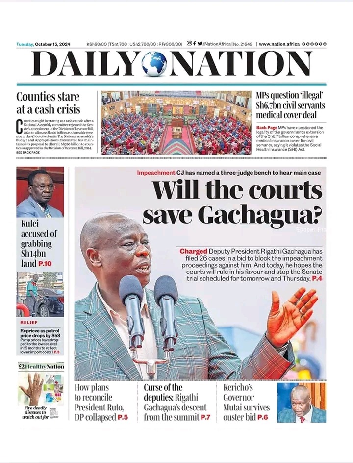 Daily nation newspaper 