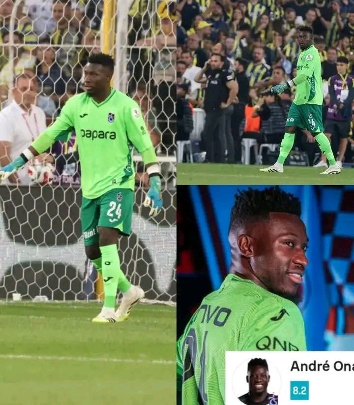 Andre Onana’s performance vs Fenerbahçe