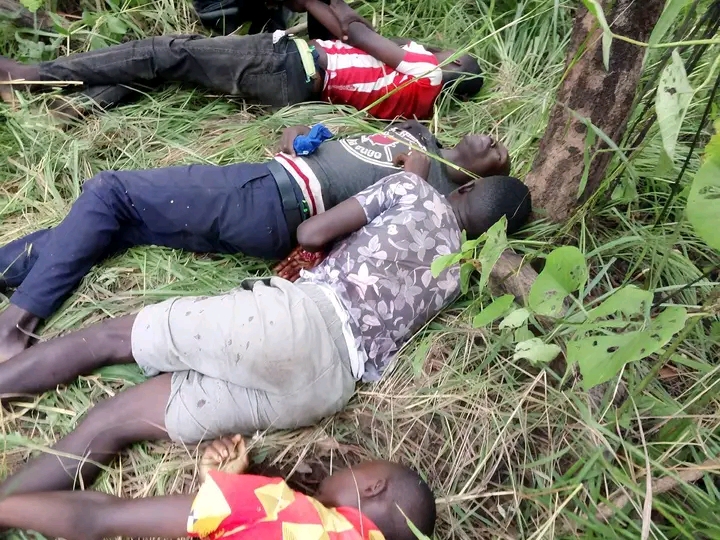 Sad As 5 Young Men Mistakenly Killed