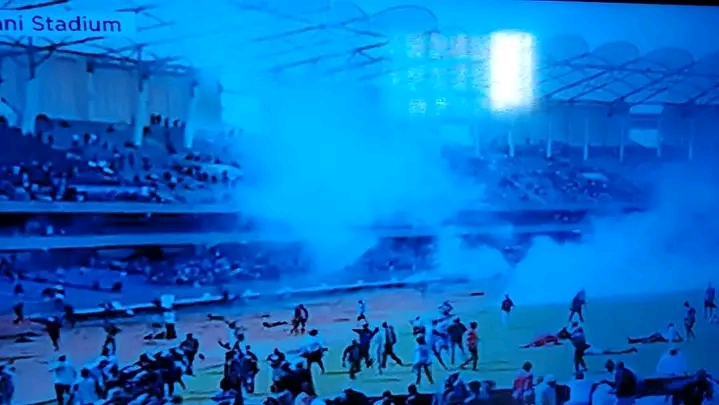 What Mourners Did After Attacking VVIP Section At Kasarani