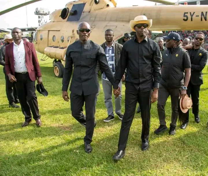 Video: Sad Moment At Mamboleo Stadium As Residents View Raila’s Body