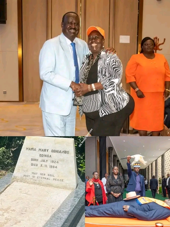 “Mama, I brought your son” What Ruth Odinga Did At Her Late Mother Grave