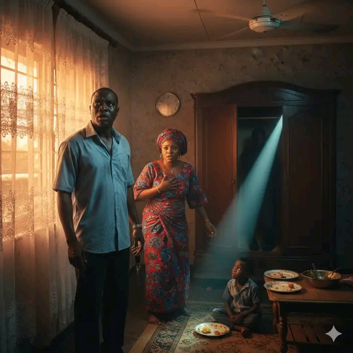 “Daddy, every time you leave for work, mummy usually brings one black man out of the wardrobe and sits on your chair till you return.”