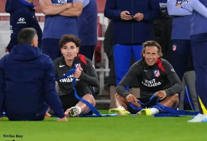 Atlético Madrid players left the Emirates Stadium without showering due to a lack of hot water