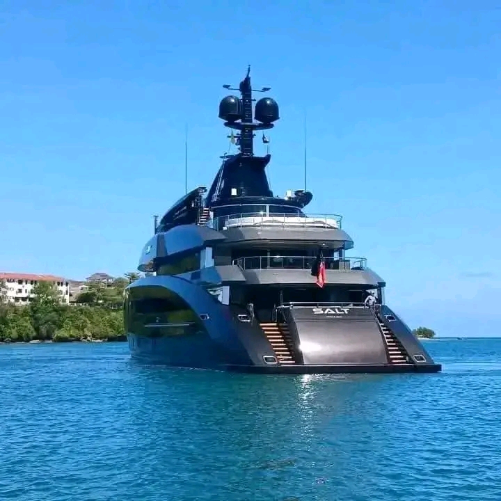 The 62m SALT Yacht Is Sailing On Kenya’s Coastal Waters Of Kilifi County
