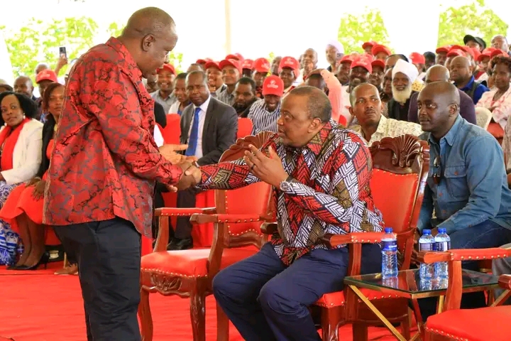 Today, H.E. Uhuru Kenyatta Convened The First Grassroots Engagement Meeting For The Jubilee Party In Murang’a
