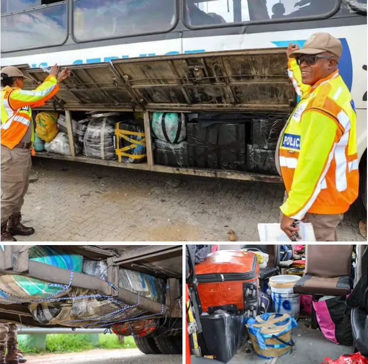 Inside The Overloaded Cross-border Bus Found With 117 Passengers En Route To Malawi
