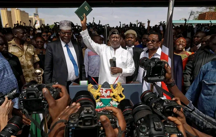 The Day The State Blinked: The Inside Mind Games Behind Raila’s Swearing In
