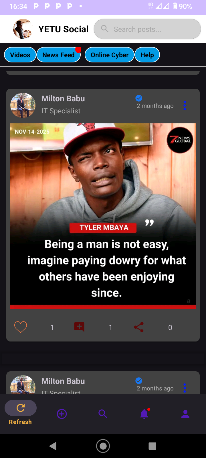 YETU Social Screenshot 2